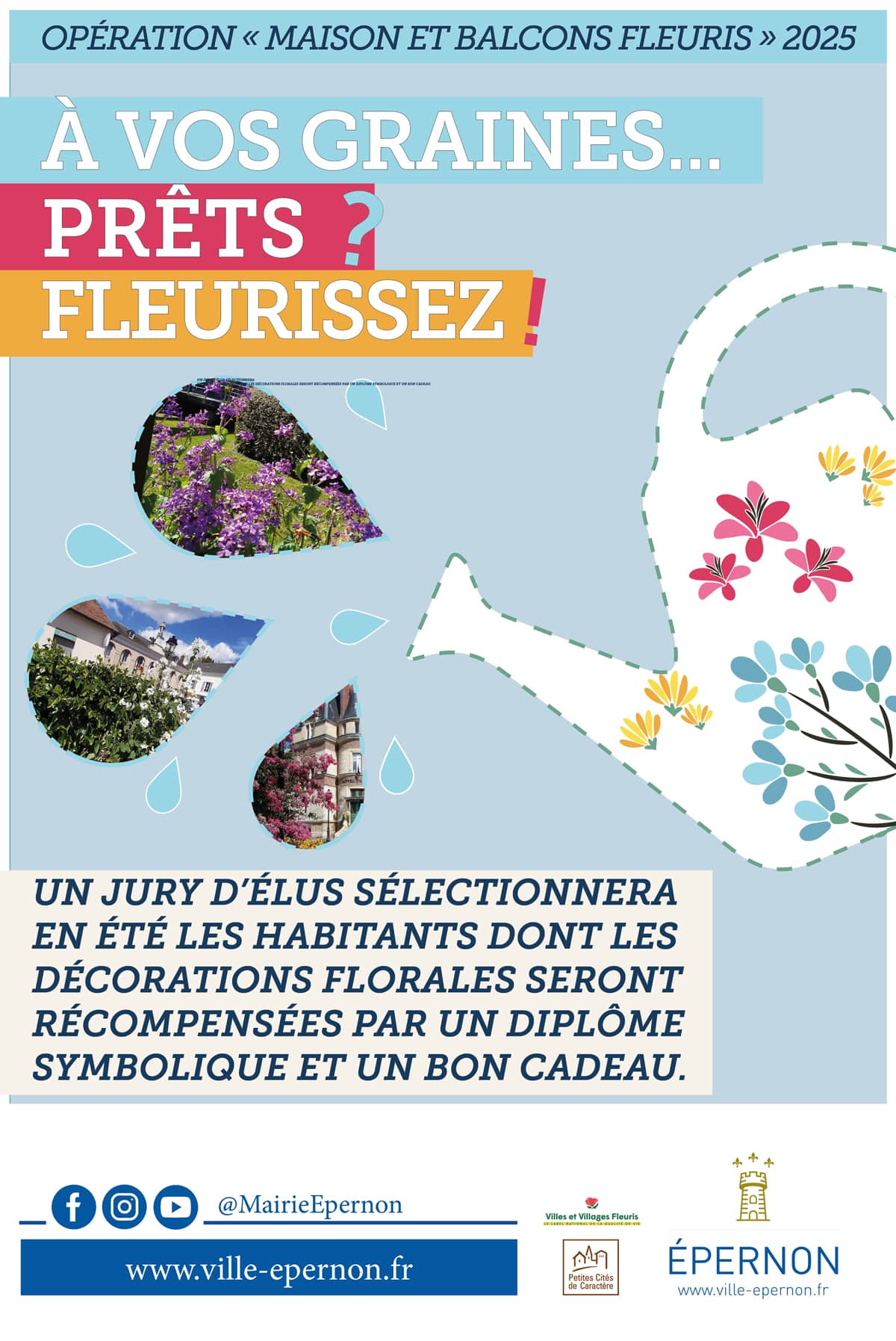 affiche-maison-et-balcon-fleuris