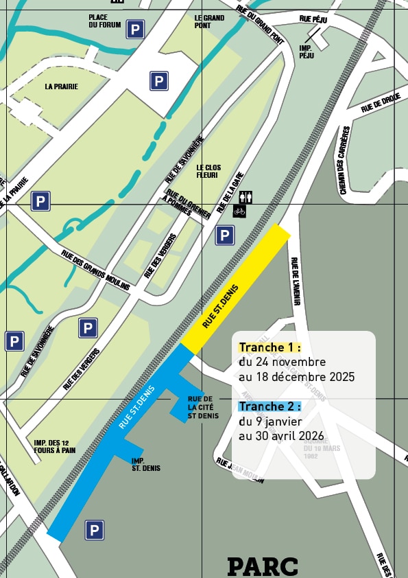 plan travaux siepare – Epernon – 2025-2026