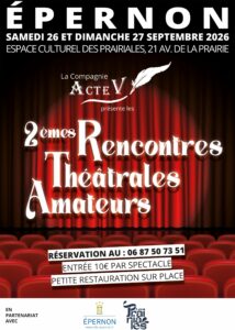 Affiche Rencontres théatrale CMJN
