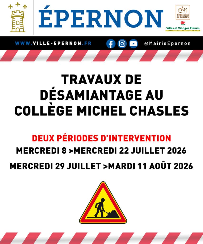 JEI travaux collège michel chasles